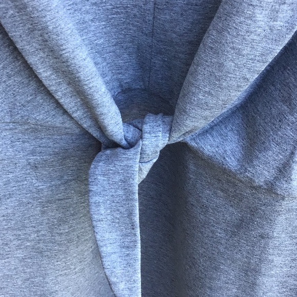 Just Fab Gray Tie Front Sheath Dress NWOT XXL - Picture 4 of 6